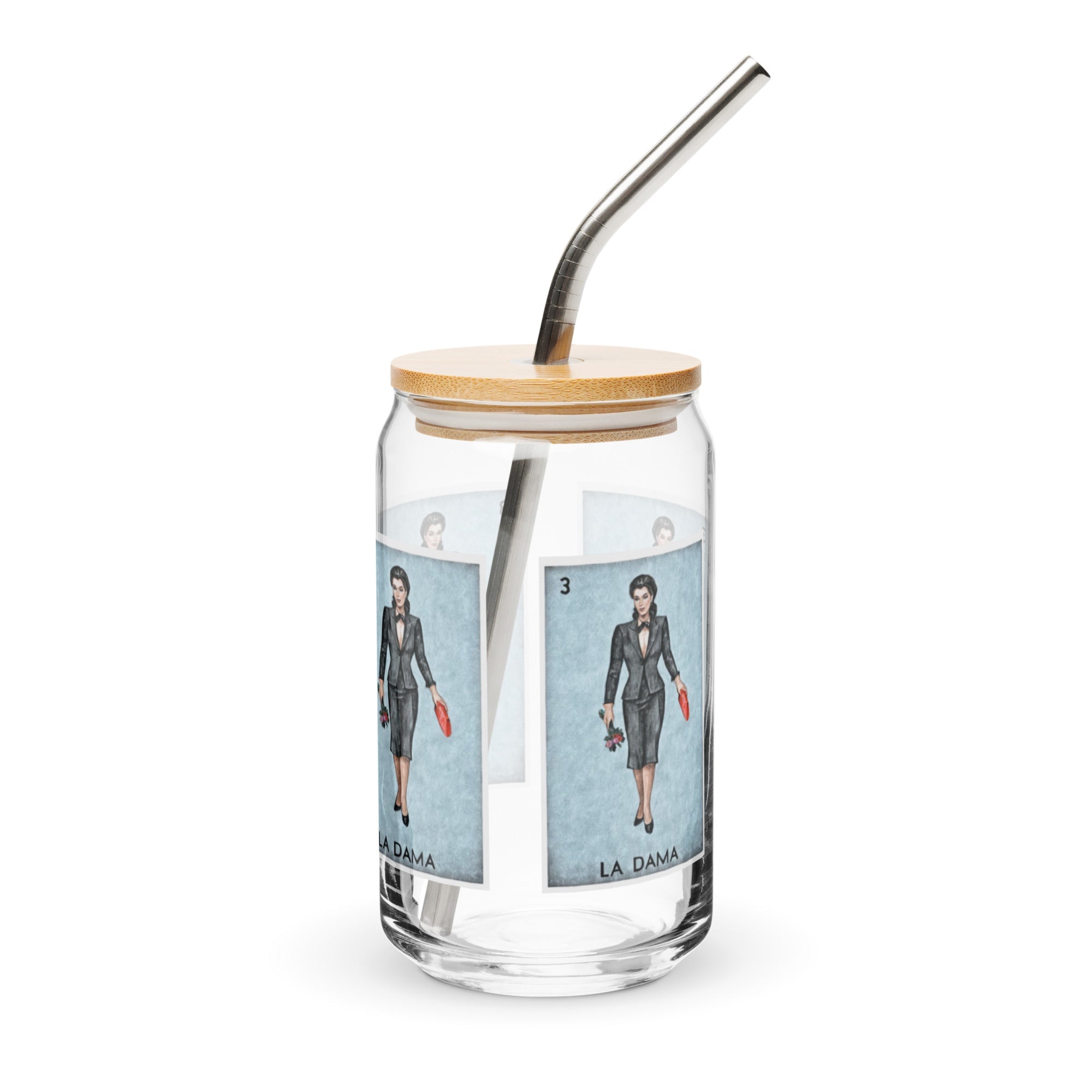 Can-shaped glass